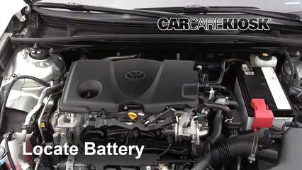 How to Jumpstart a 2018-2019 Toyota Camry - 2018 Toyota Camry SE 2.5L 4 ...